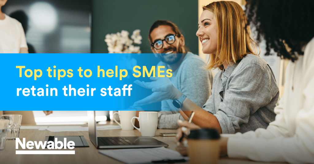 5 Top Tips to Help SMEs Retain Staff