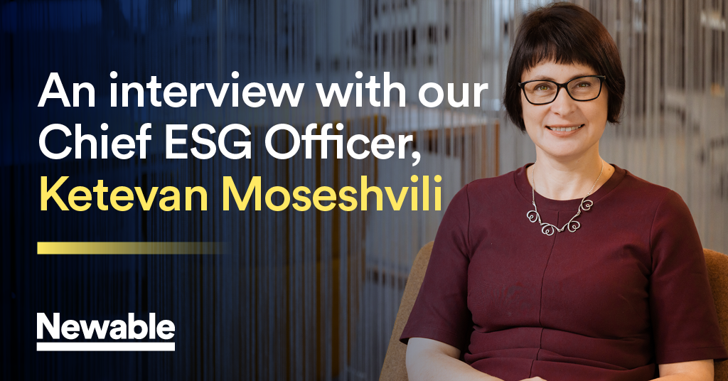 An Interview with our Chief ESG Officer, Ketevan Moseshvili
