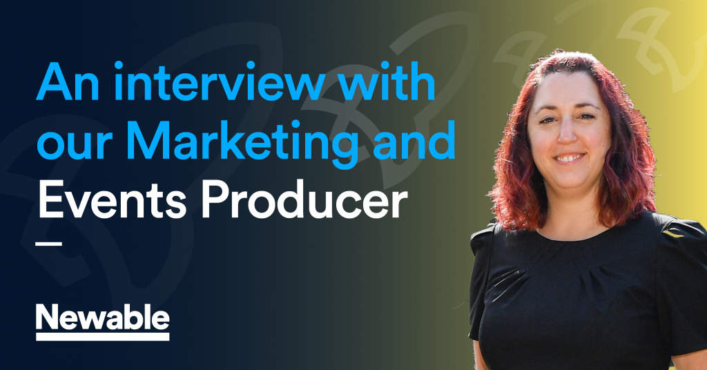 An interview with our Marketing and Events Producer